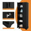 Armoire de rangement d'appoint avec tablette réglable-1403230604