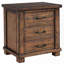 Commode d'appoint en bois massif