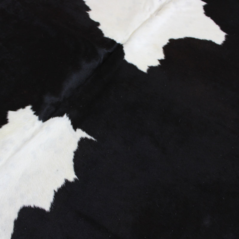 Cowhide Rug Black And White