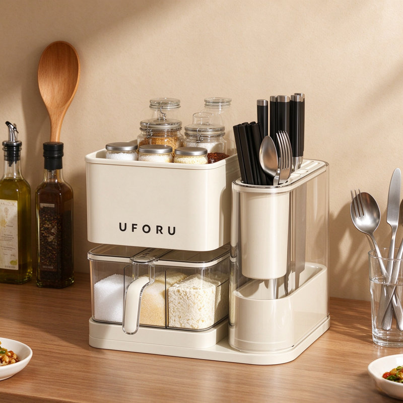 Freestanding Spice Rack