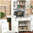 Kitchen Pantry Freestanding Storage Cabinet