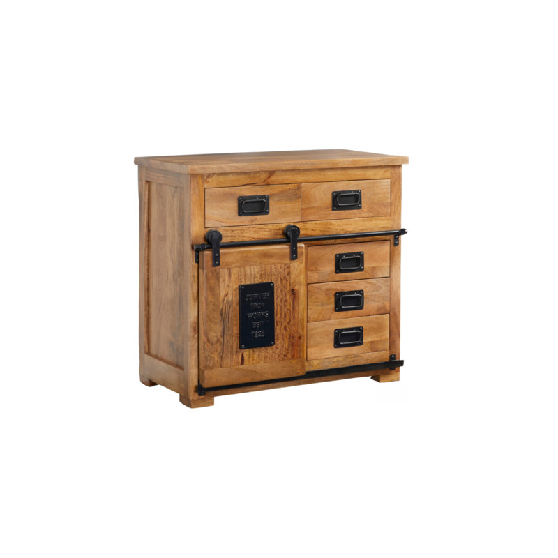 Solid Wood Accent Cabinet