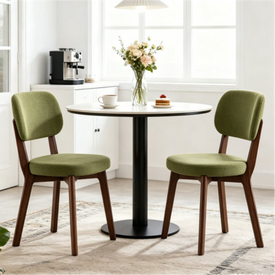 45cm H Linen Upholstered Low Back Accent