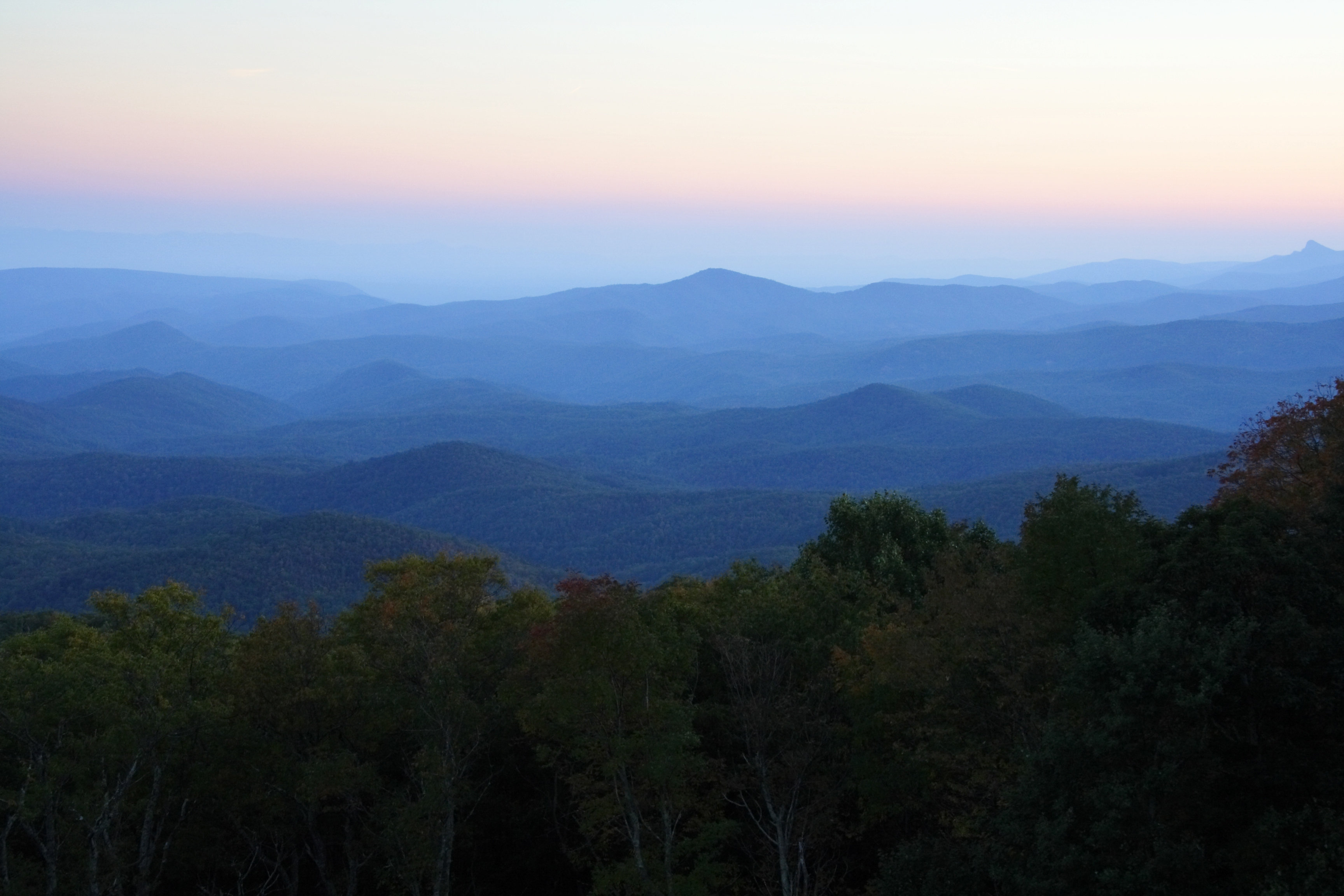 Millwood Pines Blue Ridge Mountain - Wrapped Canvas Photograph | Wayfair