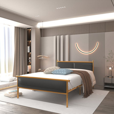 Leather Bed