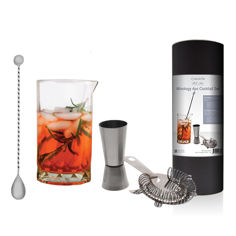 Ensemble d'outils de cocktail 4 pièces Danela Mixology