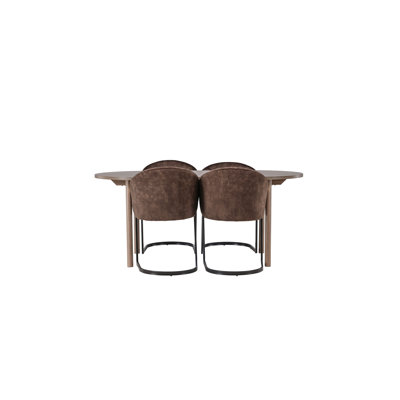 Romainville 4 - Person Dining Set