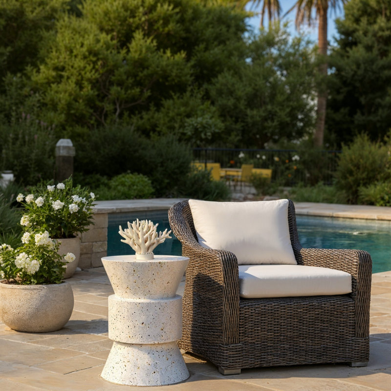 Mixx Jackson Accent stool, Lava Brown