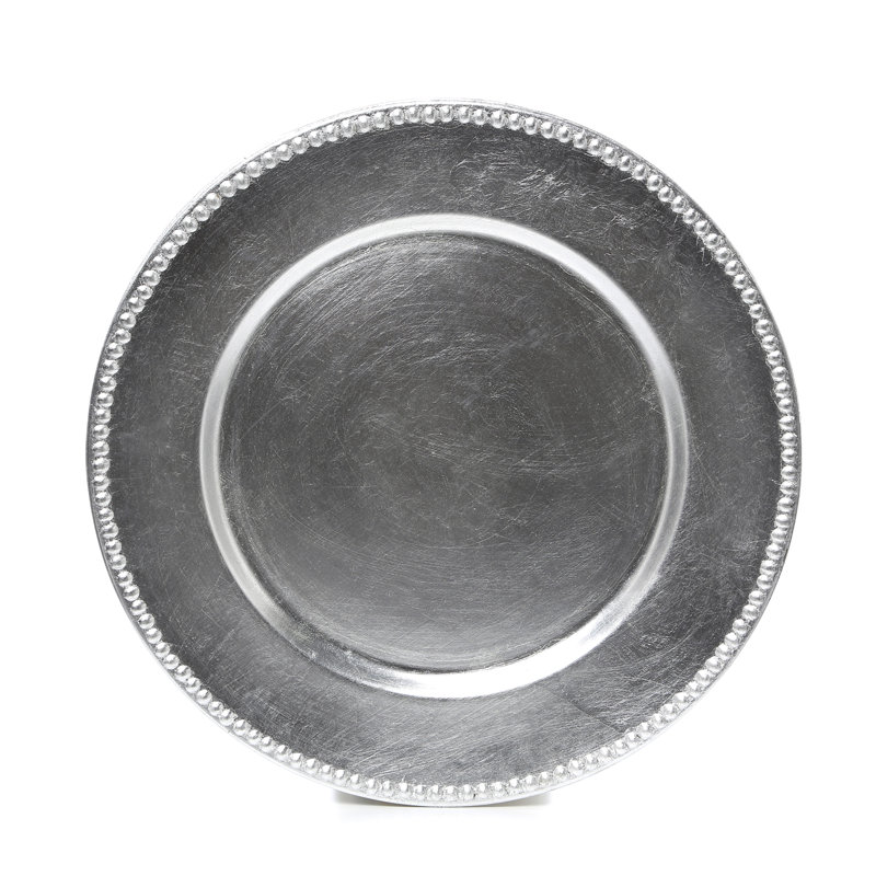 Chargeur à perles 13 po Nakita, argent