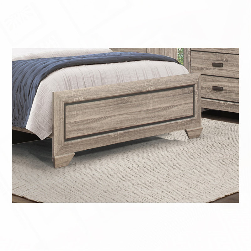 Natural Finish Queen Size Bed