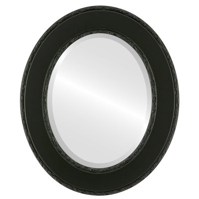 Richas Wood Flat Wall Mirror