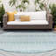 Tapis rayé bleu clair Campbelltown-349671517