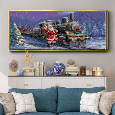 All Aboard- Framed Canvas