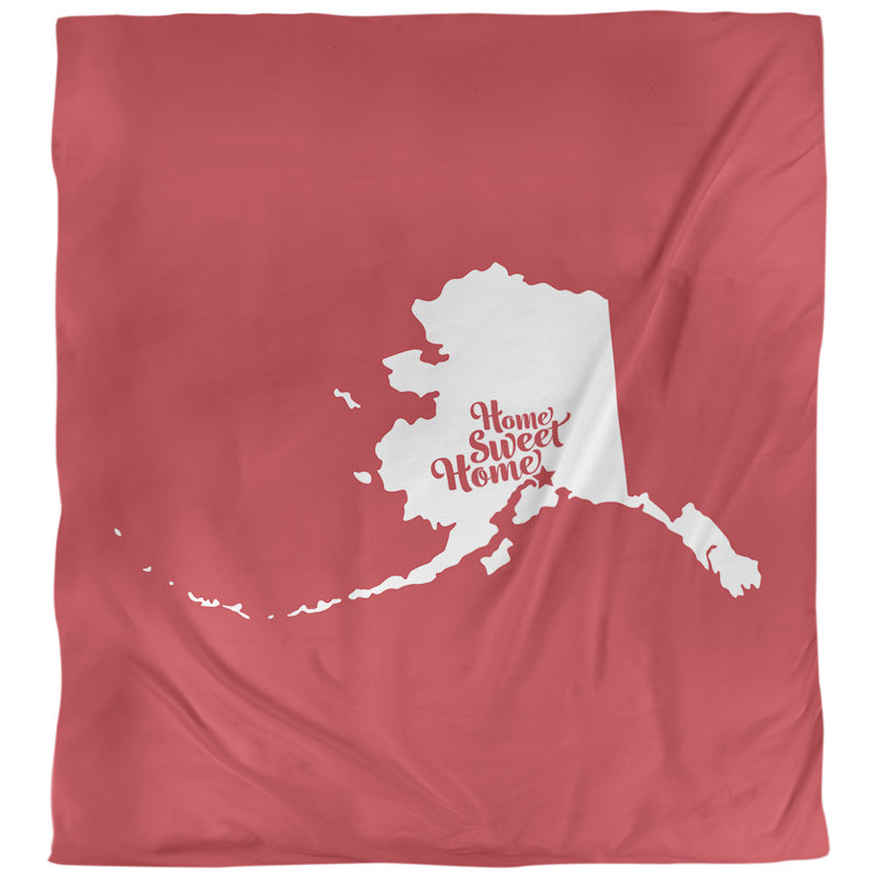 Housse de couette pour ancrage doux home, Housse de couette pour grand lit, Rouge
