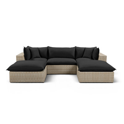 Petit canapé modulaire d'extérieur Cali