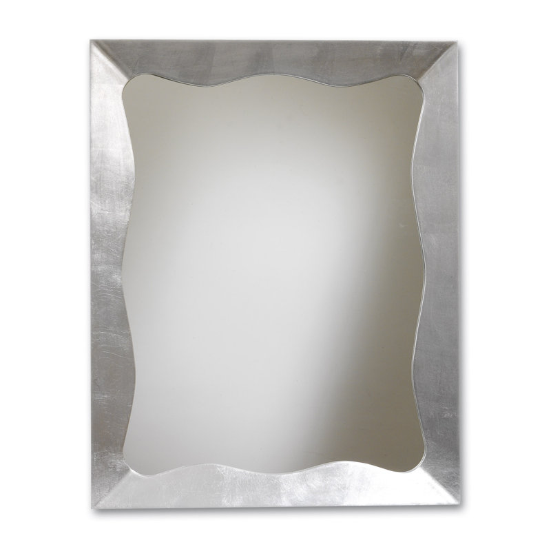 Vegamwala Solid Wood Flat Wall Mirror