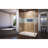 DreamLine Flex 36 in. D x 60 in. W x 74 3/4 in. H Semi-Frameless Shower Enclosure-38407174-38407175