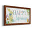 «Happy Spring», reproduction d'art textuel sur toile encadrée-6317879