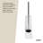 Umbra Plastic Toilet Brush And Holder-14004402