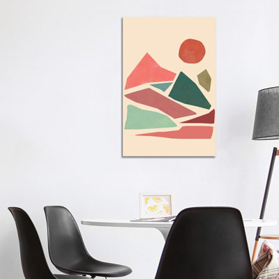 Tectonic Guide II 1 Piece Wrapped Canvas Painting