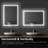 Illuminating Bathroom Mirror With Stylish Durable Frame And User-Friendly Features