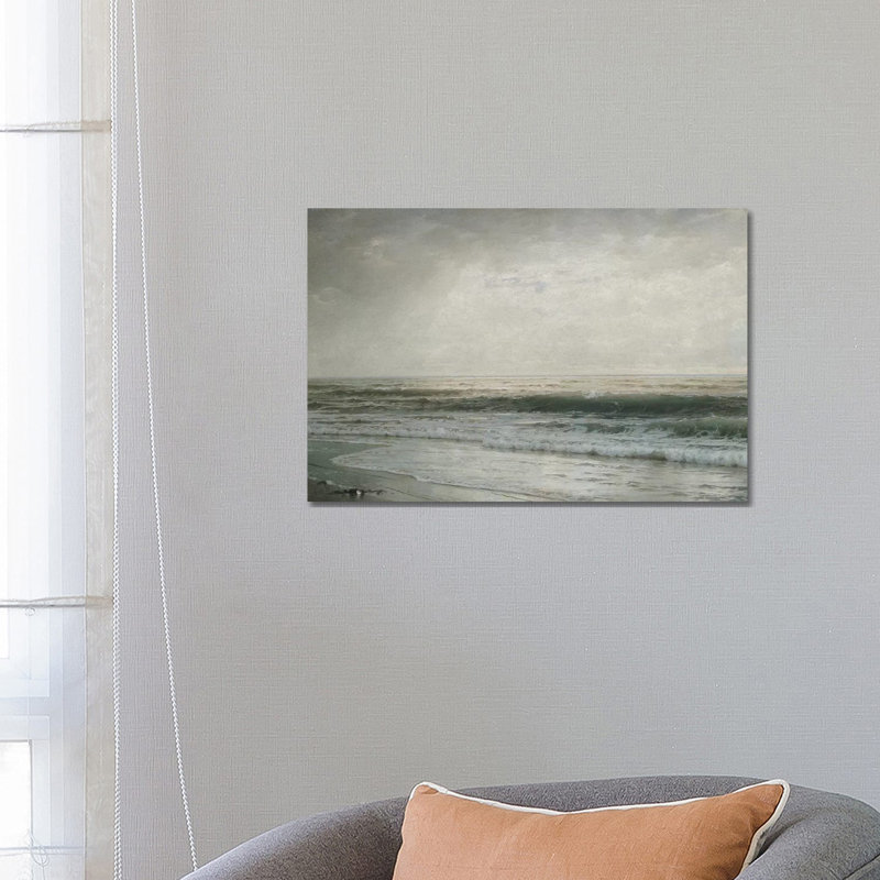 New Jersey Beach by William Trost Richards - Wrapped Canvas Print