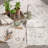 Noren Old Fashioned Vintage Script Print Design Tablecloth