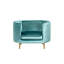 Ortiz Velvet Barrel Chair