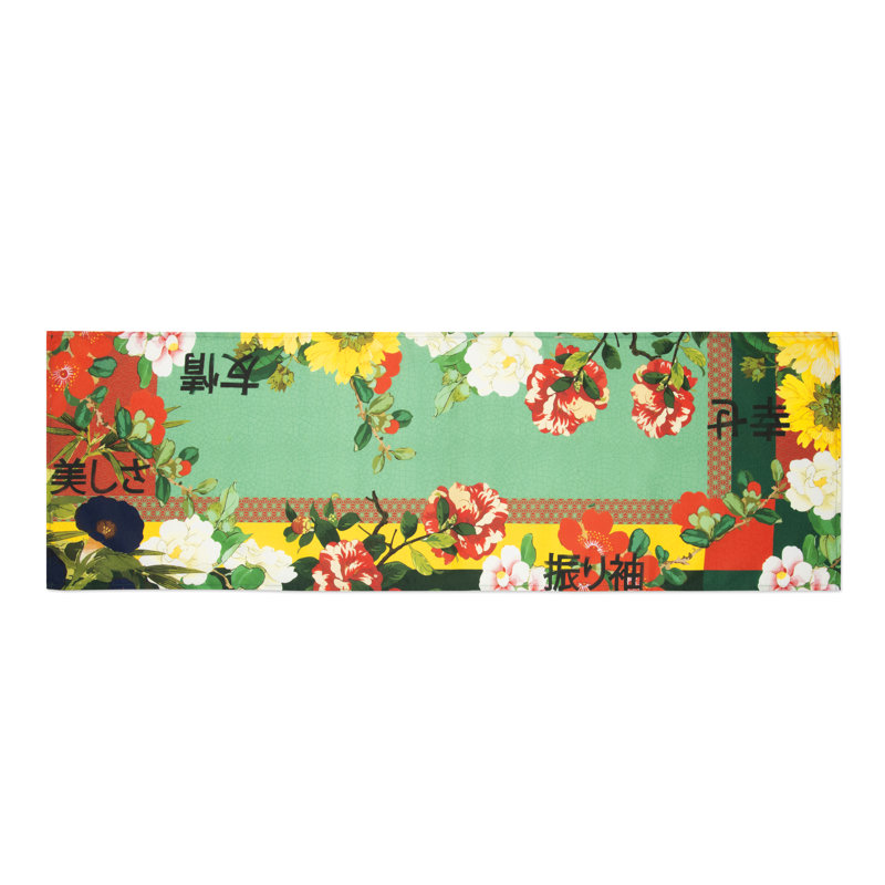 Excelsa table runner Furisode cotton 45x140 cm multicolor