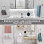 Porte-serviettes mural 15,7 po 15 po