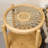 Cordoves Rattan Side Table Solid Wood Frame (Set Of 2)