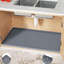 Tapis sous l'évier, sous-tapis de cuisine de 34 po x 22 po pour la cuisine, doublure imperméable en silicone sous l'évier, plateau de rangement pour armoire d'évier avec trou de bonde-115121366