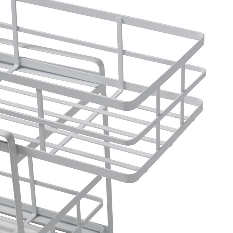 Irmengild Steel Pull Out Drawer, White