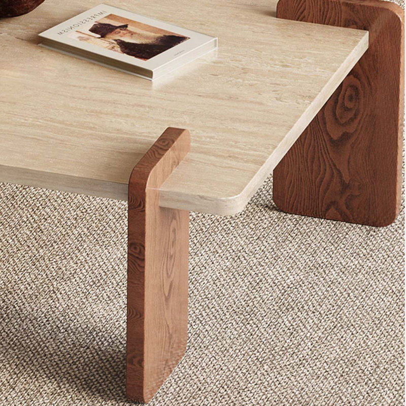 Table basse de salon en pierre naturelle