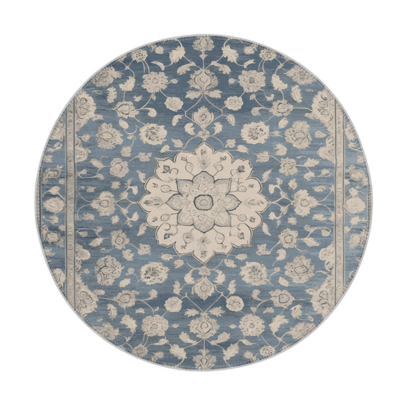 Tapis intérieur et extérieur Tabriz, Rond 5 pi