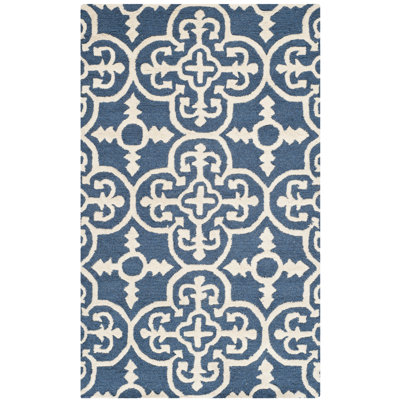 Knott Wool Hand Woven Area Rug