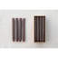 Caridad Pleated Taper Candles Unscented in Box, Set of 12-1549562662