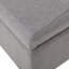 Home Decor, banc de repose-pieds capitonné avec rangement à boutons Ainsley avec couvercle à charnière, banc de repose-pieds avec rangement pour le salon et la chambre à coucher, pieds en bois massif-1431264693