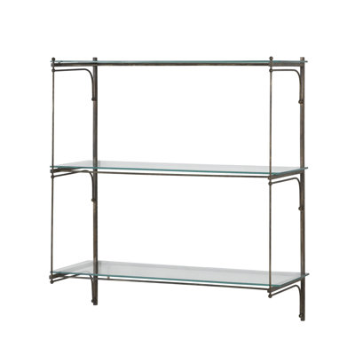 Romilly Shelves-Brushed Iron