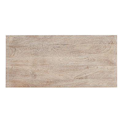 Chiseling Solid Wood Accent Cabinet