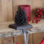Pine Cone Christmas Stocking Holder