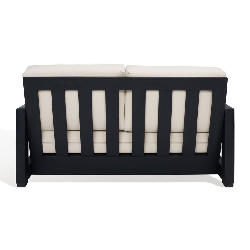 Montford Teak Loveseat with Cushions