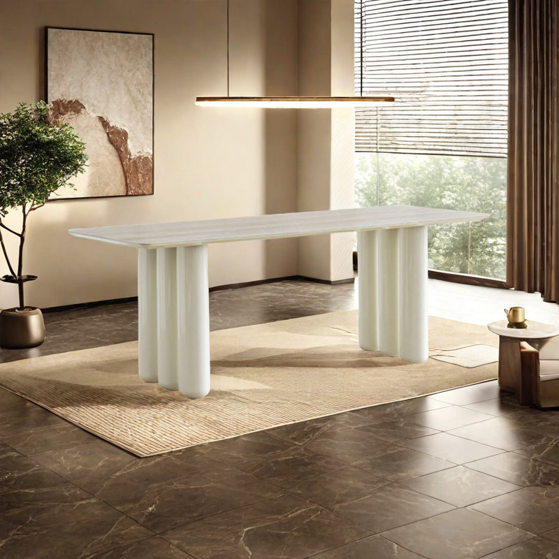 Janaya, Blanc, H 29,92 po x L 70,86 po x l 35,43 po