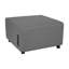 Repose-pieds carré mobile avec panneau Tech Pro Series-112963444