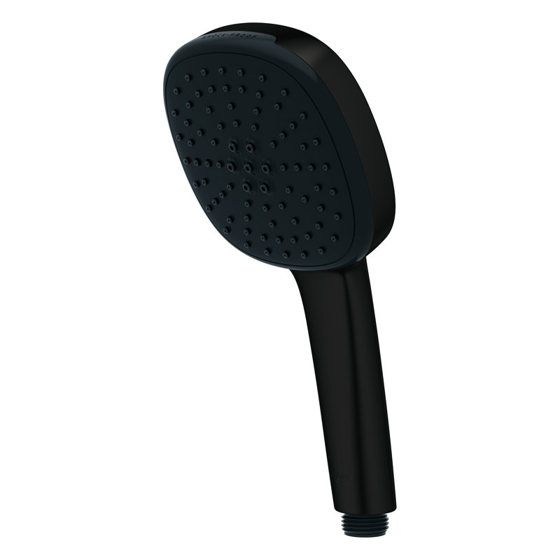 Douche à main 2 jets Tempesta 110, Noir mat