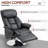 Meryle Faux Leather Swivel Recliner-779418830