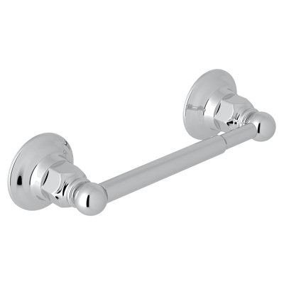 Country Bath Wall Mounted Single Spring Loaded Toilet Paper Holder