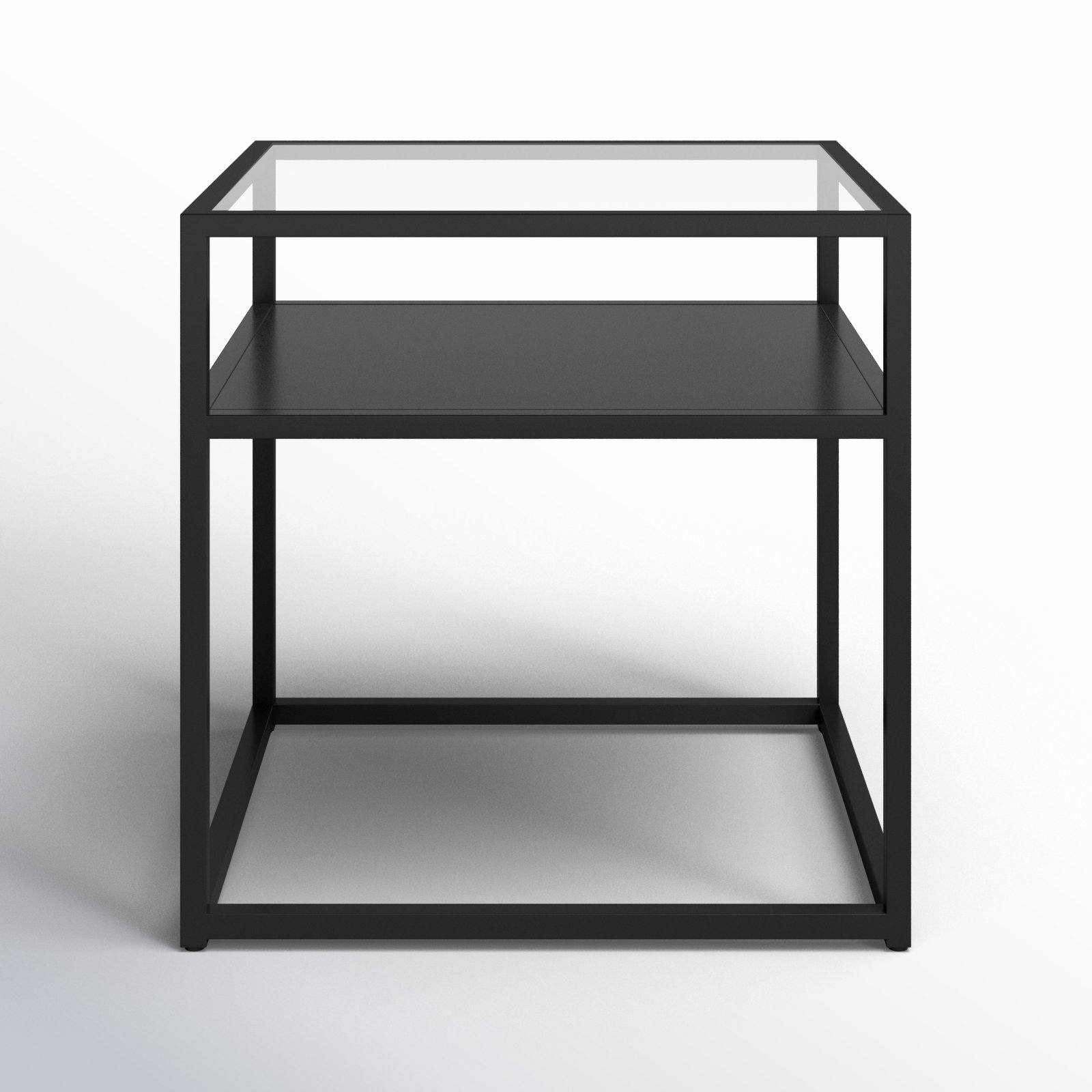 Duran Glass End Table