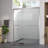 56 - 60" Width Double Sliding Shower Door With 1/4" (6Mm) Tempered Glass, Rust Hardware, American Design Enclosure For Bathroom Finished Glass Easy To Install And Safe In-120954851