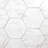 Nature 8 in. x 8 in. Wood Look Glass Straight Edge Large Format Hexagon Decorative Kitchen & Bathroom Wall Tile